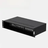 14-Slot Enterprise Media Converter Rack| Dual Power Supply| Centralized Management Chassis