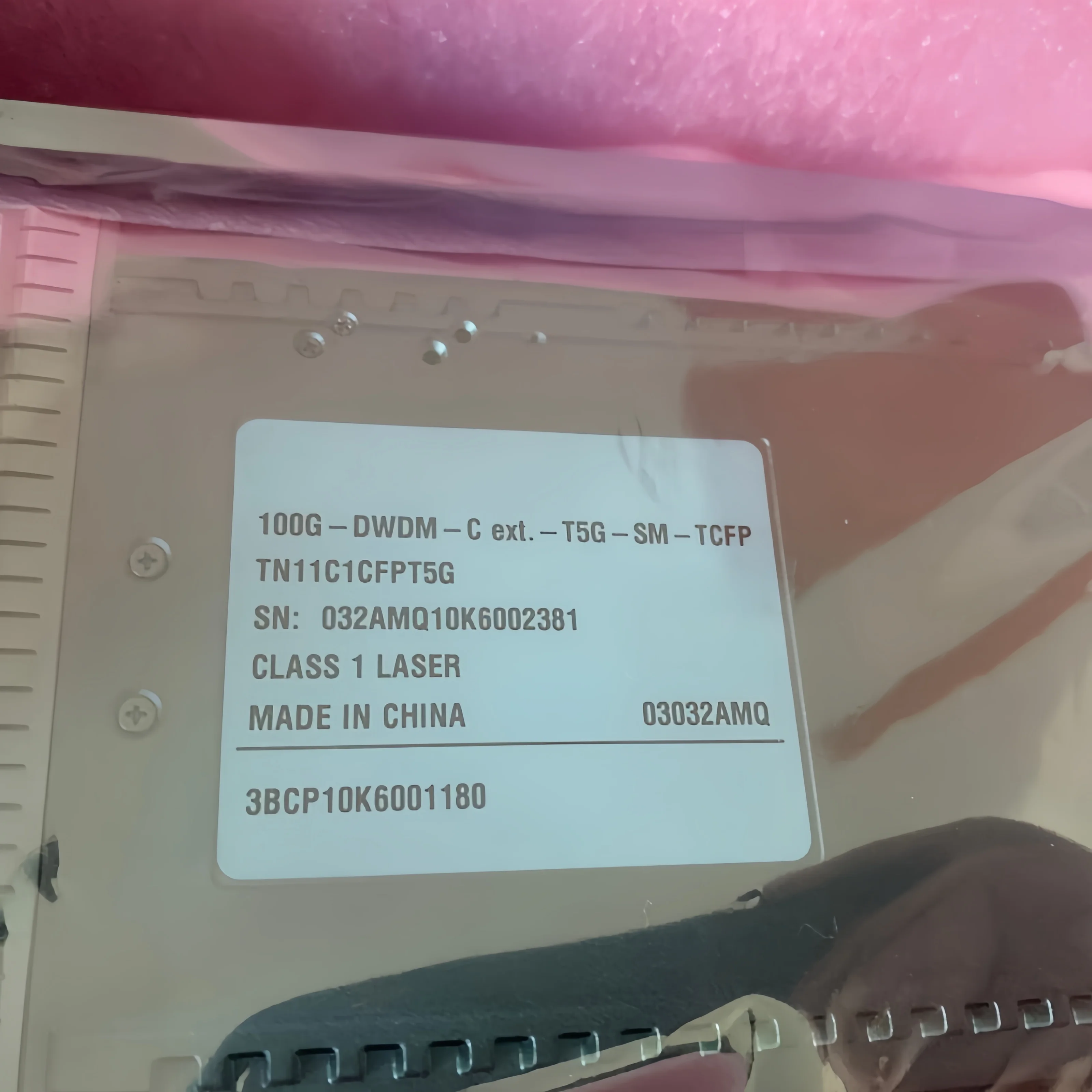 OptiX OSN 9800 100G T5G CFP TN11C1CFPT5G 03032AMQ Optical Transceiver Modules LC Connector for Wireless Infrastructure Equipment-boxintelecom