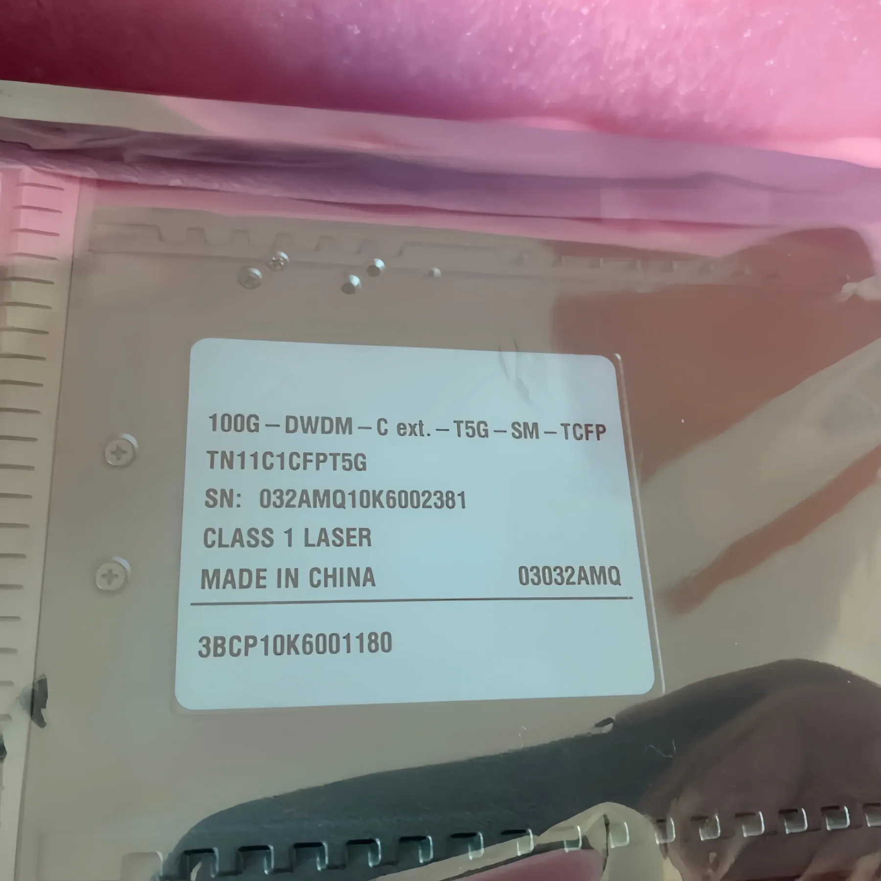 OptiX OSN 9800 100G T5G CFP TN11C1CFPT5G 03032AMQ Optical Transceiver Modules LC Connector for Wireless Infrastructure Equipment-boxintelecom