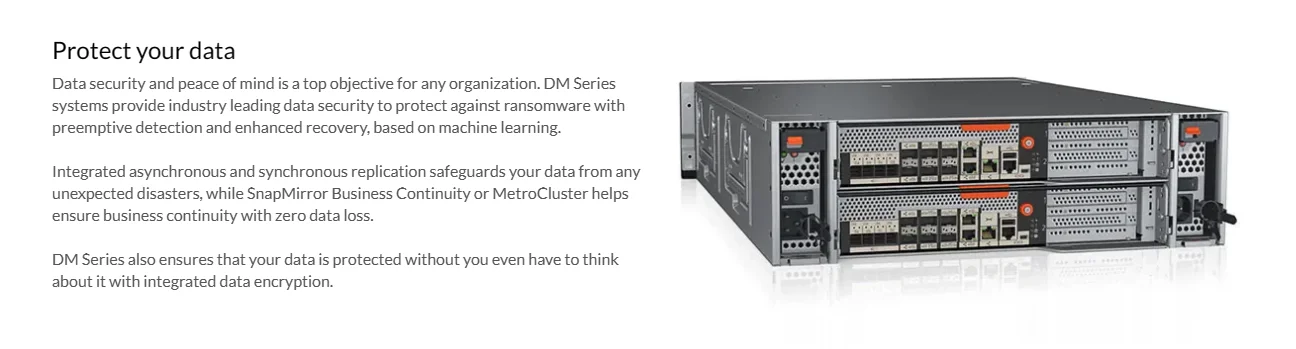 for 4U Lenovo ThinkSystem DM7100H Unified Hybrid Storage Array 3