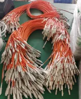 APT Factory  Price  Fiber Optic Jumper Fiber Optic 1.6mm 3.5m  Om3 Simplex Aqua Fiber Opti
