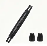 New Black FTTH Drop Cable Splice Protection Box Heat Shrink Tube Fiber Optic Junction Box 