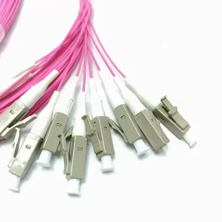 OM4 40 100Gb 50/125 Multimode LC/UPC Fiber Optic Cable with SC UPC Connector for Telecom F