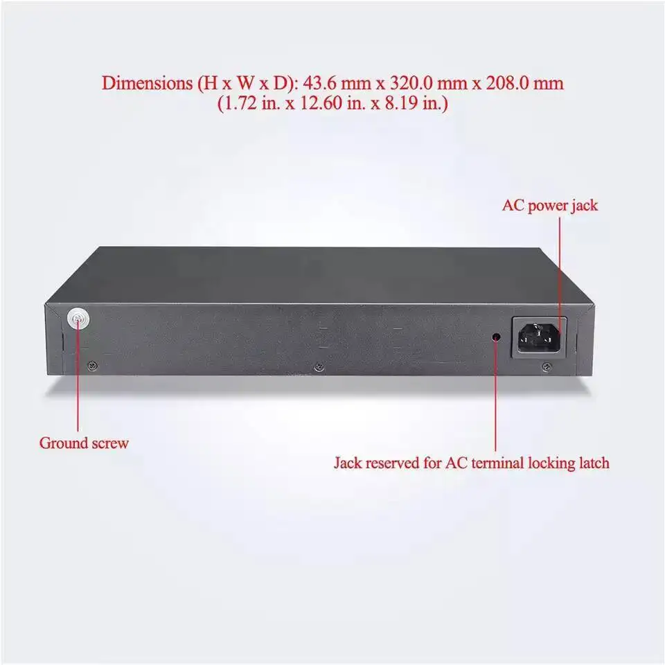 S1700-24-AC 98010455 24-Port Gigabit Ethernet Switch for H W 2