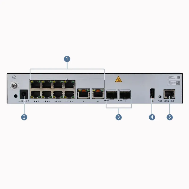 AC6508 02352QVG access point outdoor with 10*GE ports, 2*10GE SFP+ ports WLAN Access Contr