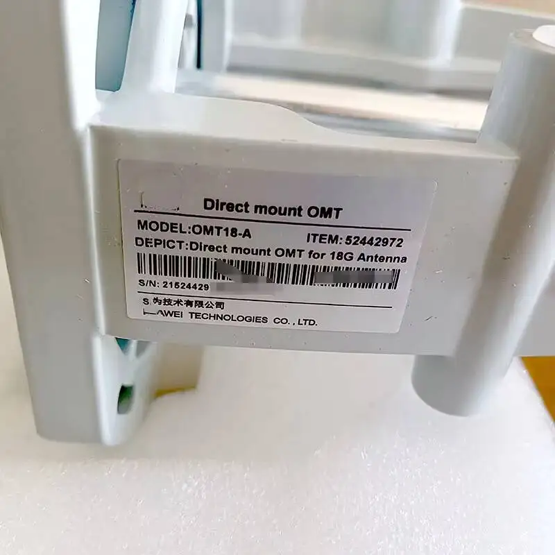 HW 18G Dual Polarization Button Antenna A18D03MAC-3NX 52432447 Direct Mount OMT A18D03MAC