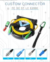 OTDR Launch Cable 150M 300M 500M 1000M 1KM Optical Fiber Extension SM MM Fiber Optic Cable