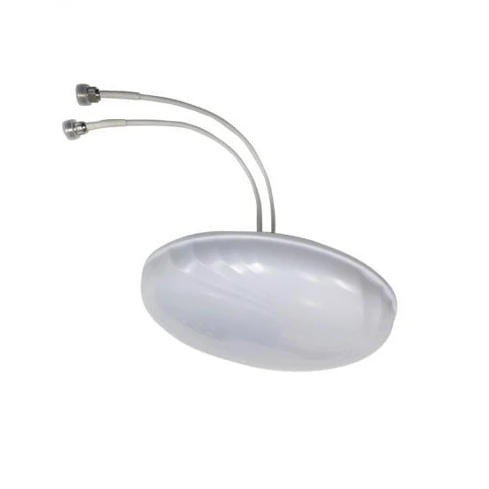 Indoor Omni Ceiling Antenna 698-2700MHz 2*2 MIMO Omni Antenna with Low PIM -150dBc N Type