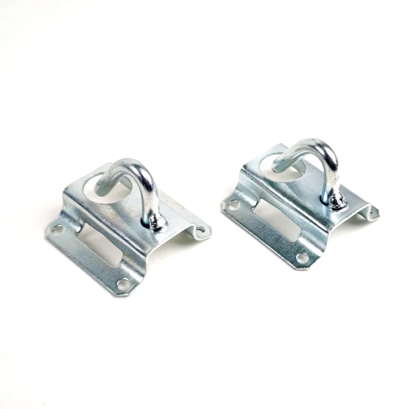 Ftth Cable Metal Bracket  Galvanized Fiber Cable  Draw Hook Post Bracket for Fiber Optic D