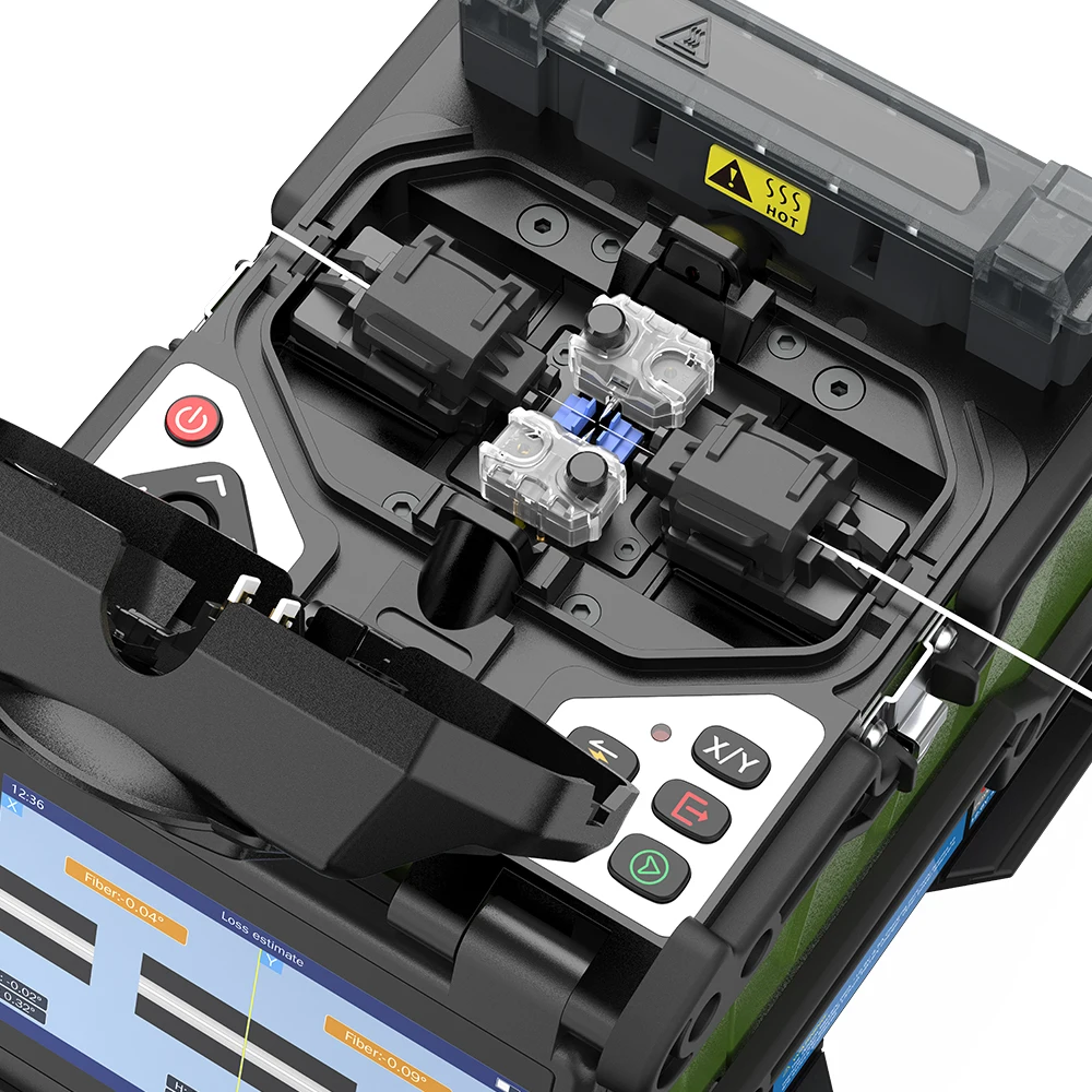 Komshine Factory Supply Optical Fiber Fusion Splicer MINI Handheld Fttx Fiber Splicing Machine FX39 Fusionadora De Fibra-boxintelecom