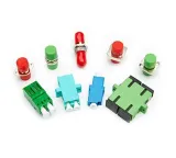 E2000 Simplex Optical Coupler Fiber Adapter ST Connector FTTH/FTTB/FTTX Networks Improved 