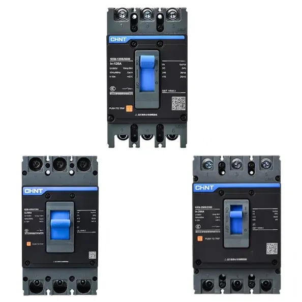 CHINT NXM Series Molded Case Circuit Breaker 3P 80A Thermal Magnetic Trip MCCB for Industrial Distribution-boxintelecom