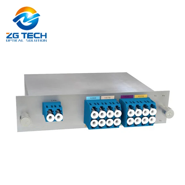 Communication Equipment 8 Channel 1470nm 1490nm 1510nm 1530nm Fiber Optic LGX Box WDM CWDM