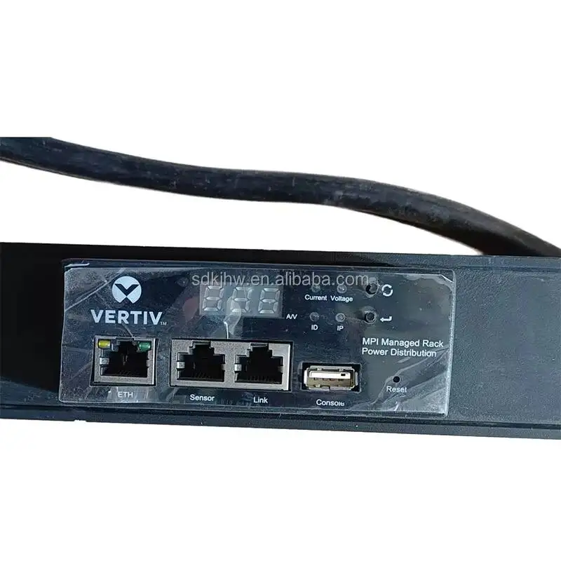 Vertiv Power Distribution Unit Socket AC 1p 1u Rack Mount Single Phase MP-DVENCC18D06X 14240095 PDU for Cabinet Data Center 6