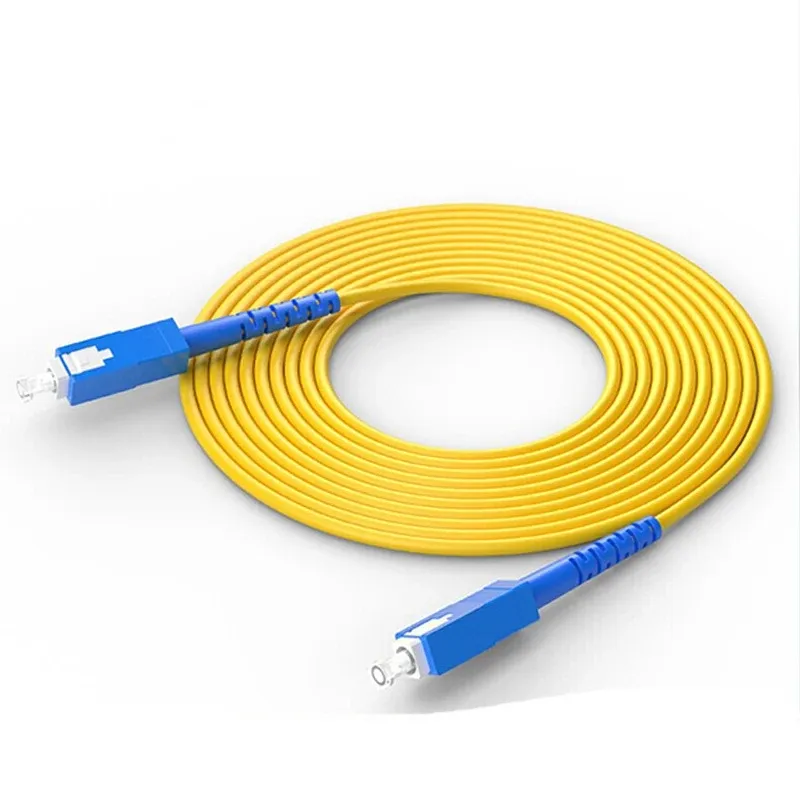 High Quality Telecom Grade IP Fiber Optic Jumper LC-FC-ST Single Dual Core MPO Connector f