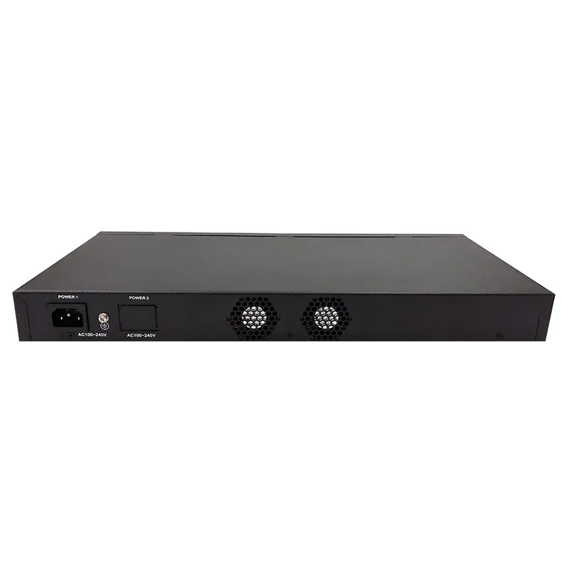 ZC-P1004E OLT 1U Height 4-Port EPON OLT 12*GE(RJ-45)+2*GE(SFP)+2*10GE(SFP+) Uplink Port-boxintelecom