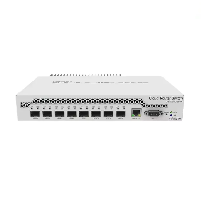 CRS309-1G-8S+IN Network Switches Desktop Cloud Router Switches CRS309-1G-8S+IN Supporting up to 10 Gbit Module-boxintelecom