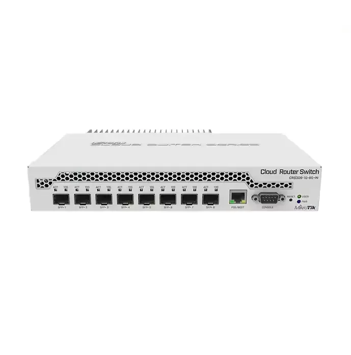 CRS309-1G-8S+IN Network Switches Desktop Cloud Router Switches CRS309-1G-8S+IN Supporting up to 10 Gbit Module-boxintelecom