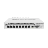 CRS309-1G-8S+IN Desktop Cloud Router Switches 10 Gbit Network Switches Supporting FTTH