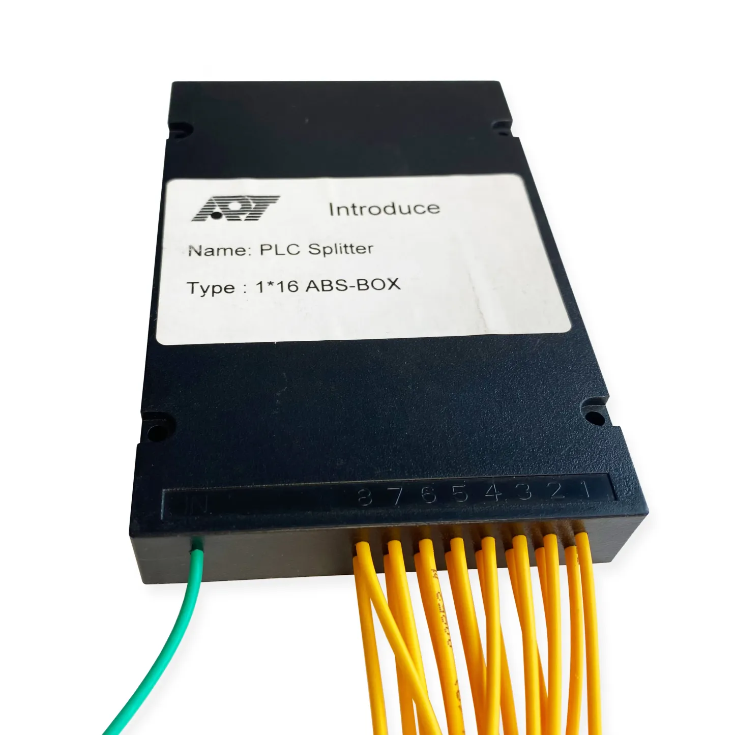 APT/OEM High Quality Ftth PLC 1X16 Splitter ABS Box SC APC Connectors  1*16 Box Type Optic