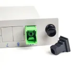 Fiber Optical PLC Splitter 1*4 SC/APC Connector Cassette Box Card Inserting Type 1x4 SC FT