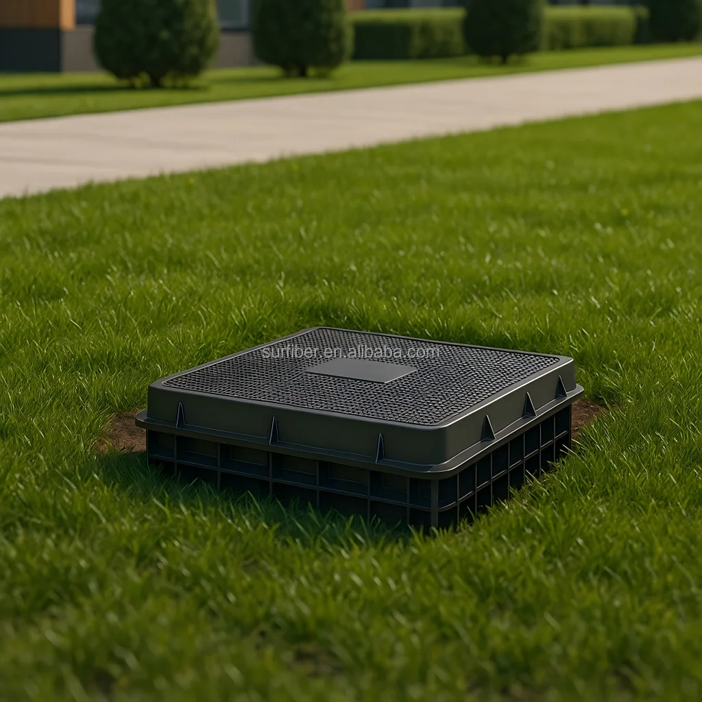 Fiber Optic Handhole Vault Underground Enclosure Box for Telecom Cable Management-boxintelecom