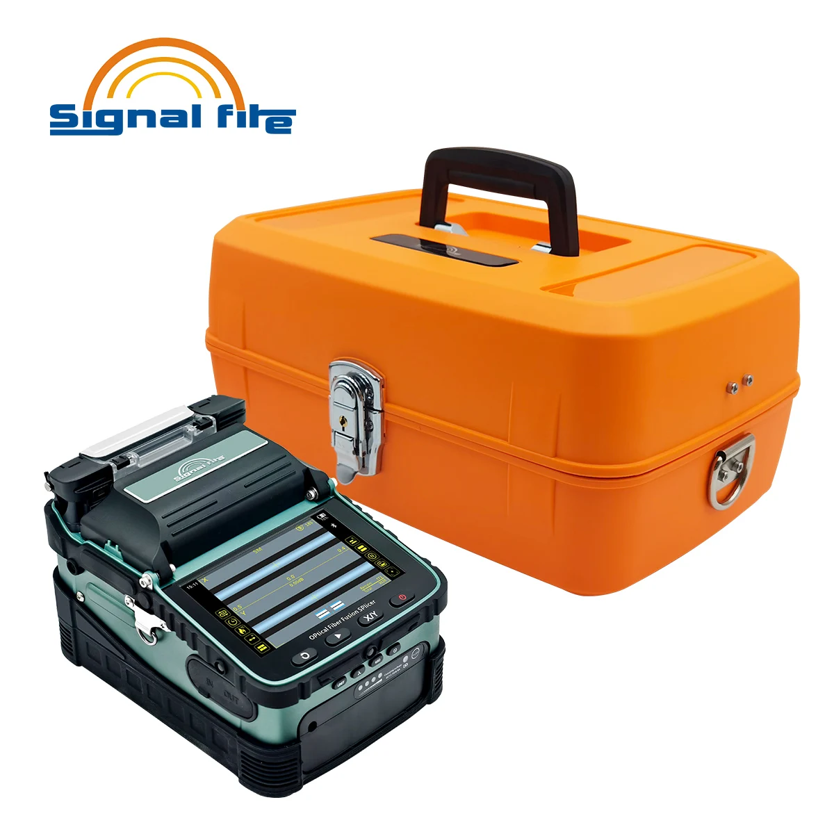 Original AI-6A+  Six Motors Multi-language Automatic Optical Fiber Fusion Splicer for FTTH
