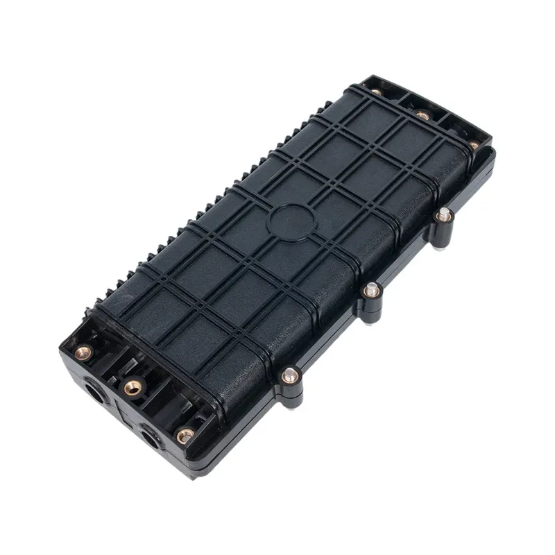 F008 FTTX Fiber Optical Horizontal Type 24/48/96 Cores Splice IP65 Coupling Enclosure Box 