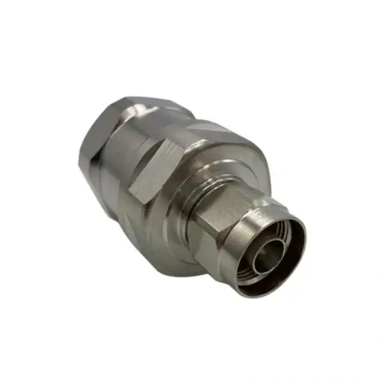 RF Adaptor N Male Leaky Feeder RF Connector for 1-1/4" Cable with Brass and Low PIM Good Quality