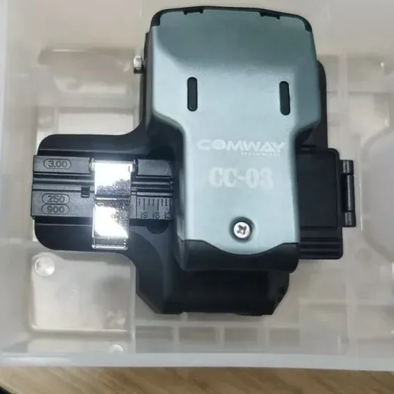 COMWAY CC-03 Precision Fiber Optic Cleaver Convenient One-Step Fusion Splicer with Conveni