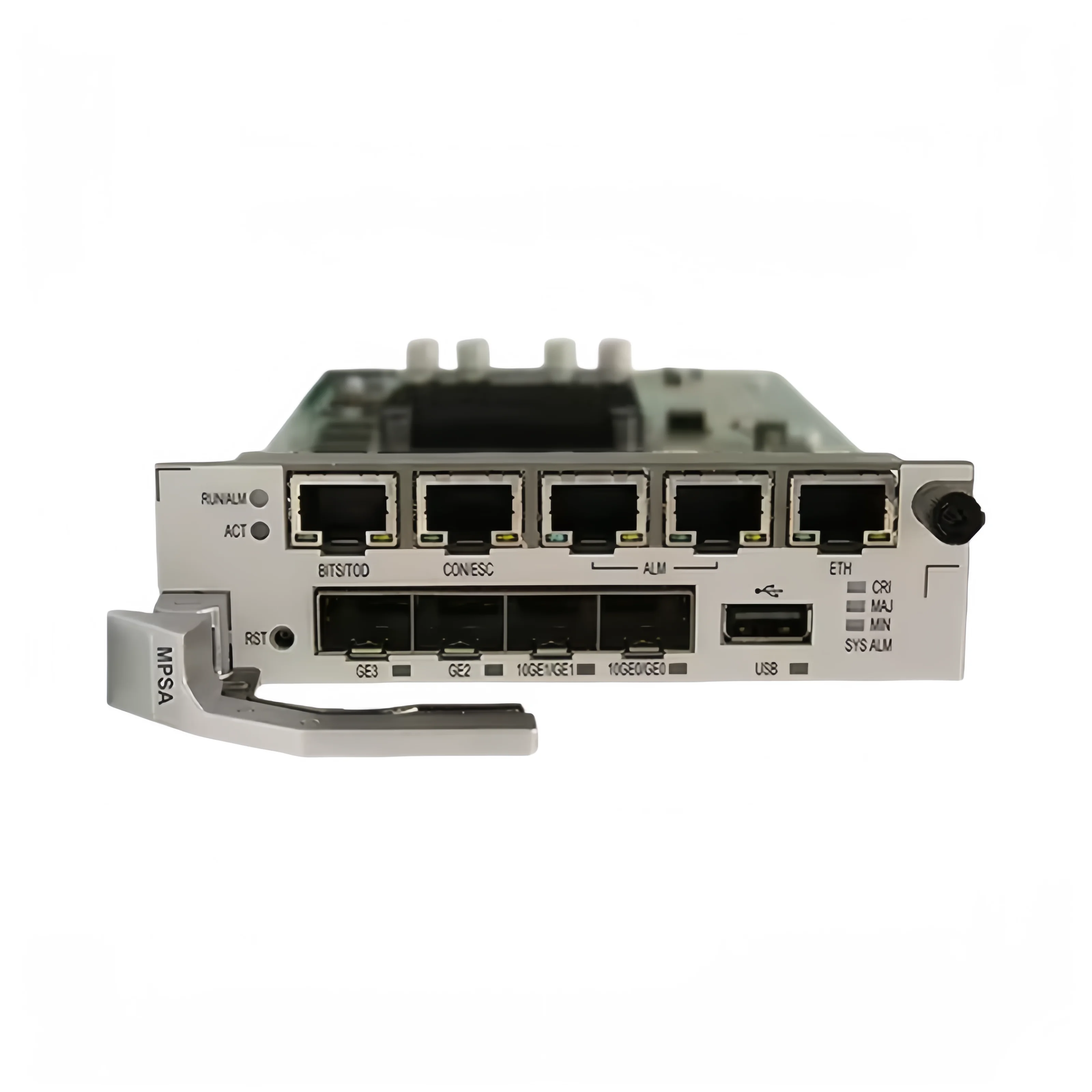 GPON OLT 2*10G+2*1GE Ports Main Control Board MPSA for MA5800-X2 Series Muchen/OEM Brand DC/AC Power Supply-boxintelecom