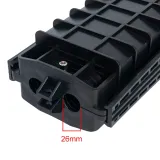 48/96 Core FTTX Fiber Optic Splice Closure 2-In/2-Out Joint Enclosure Optical Equipment