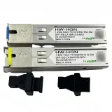 GE LX Custom 1.25G 10km Fiber Optic Transceiver with 1310nm 1550nm BiDi Connector Single M