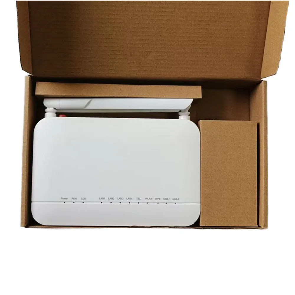 4GE 1TEL 2.4G/5G WIFI6 GPON ONU F6600M XPON ONT Optical Box English Firmware FTTH XGPON ONU WIFI6 GPON Optical Network Equipment-boxintelecom