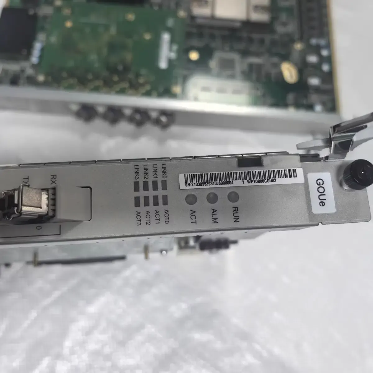 HW Core Center Network 03055293 GOUe WP1D000GOU03 IP Interface Unit 4 GE, Optical BSC6000/