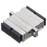 SC Single-Mode Dual Fiber Adapter Carrier-Grade Flange Coupler for FTTH 1U Applications