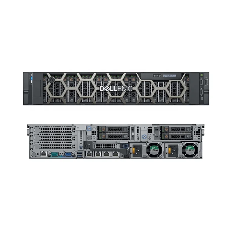 High Quality Used Dell Poweredge 2U Rack Storage Server PowerEdge R740XD with Intel Xeon CPU 5