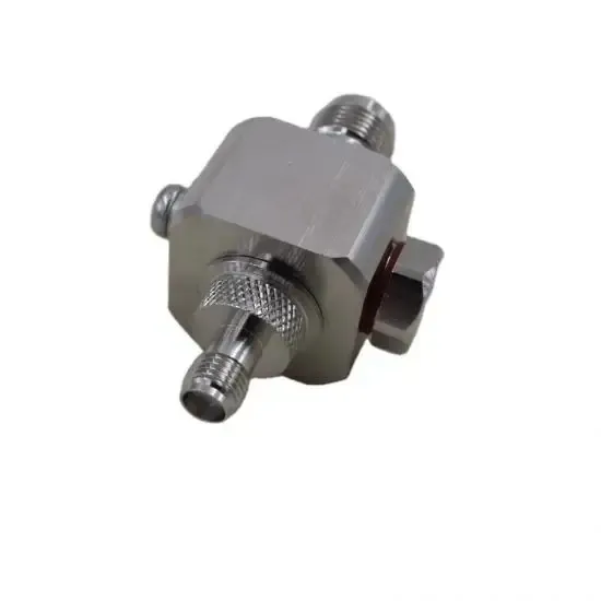 High Quality RF Coaxial Gas Discharge Tube Type DC-3G Lightning Protector with SMA Female to TNC