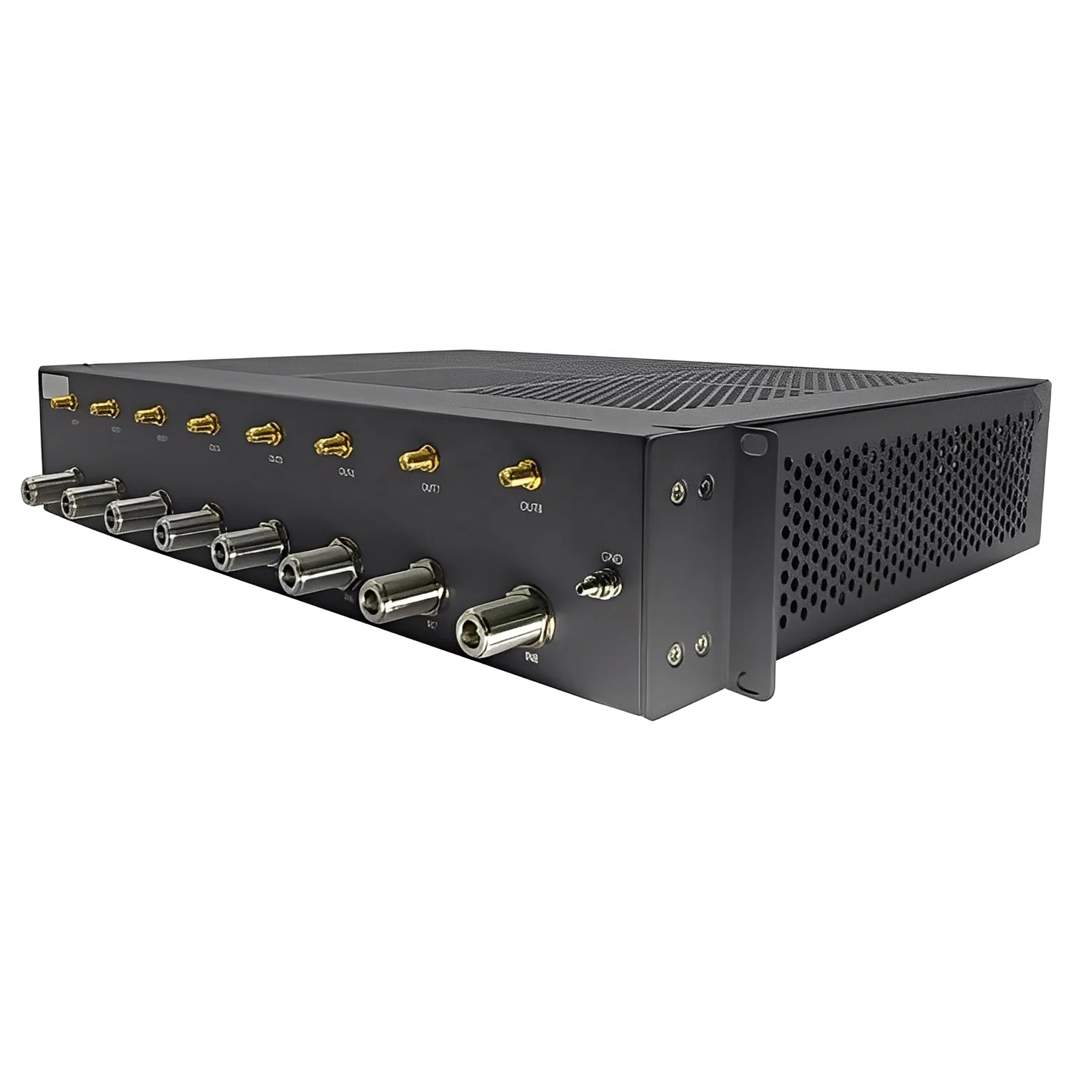 RF 698 3800MHZ POI 8 in 8 Out Same Frequency Band Combiner Wireless Solutions 50ohm Mobile