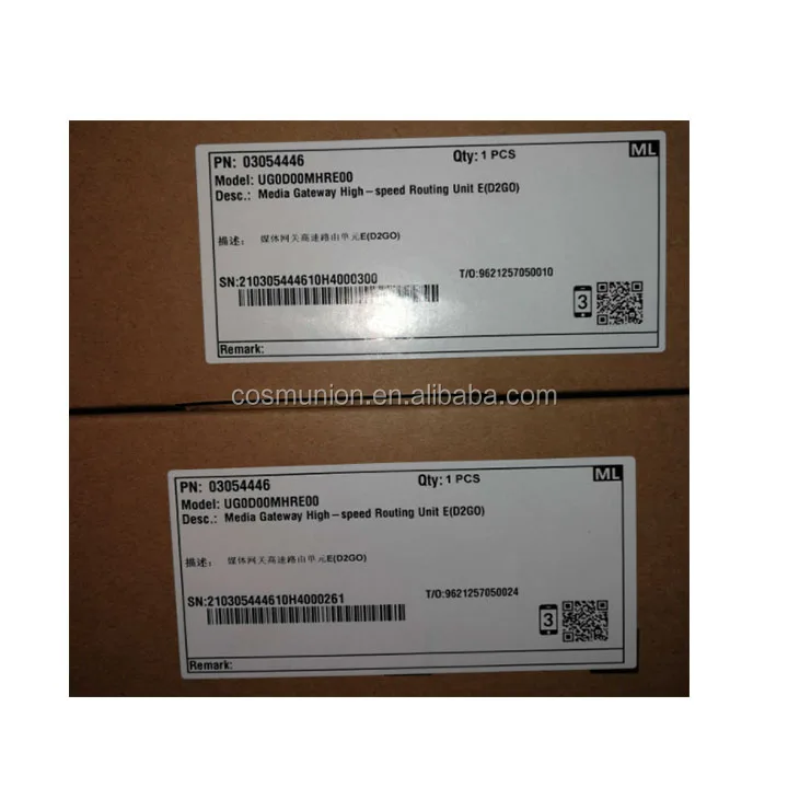 Original Packaging MHRE 03054446 UG0D00MHRE00 media gateway HIGH SPEED ROUTING UNIT E D2GO  in stock fast shipping