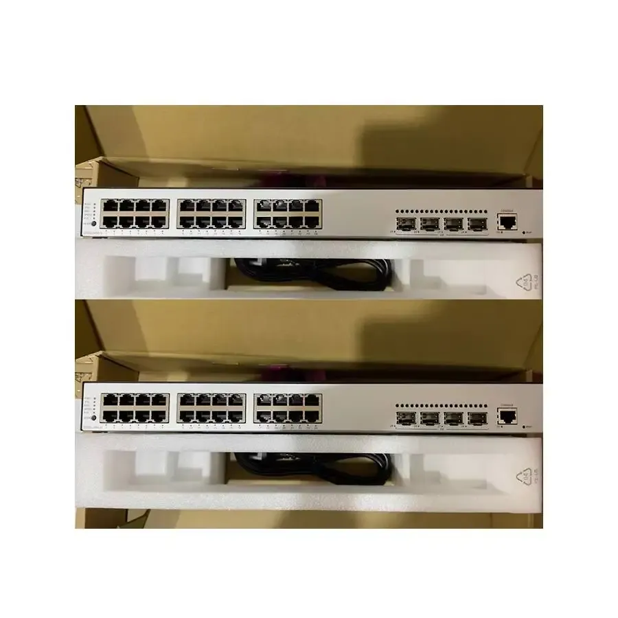 Best Price S5735-L1Series 4*10/100/1000BASE-T 4*GE SFP ports, PoE+, AC power S5735-L24P4S-A1-boxintelecom