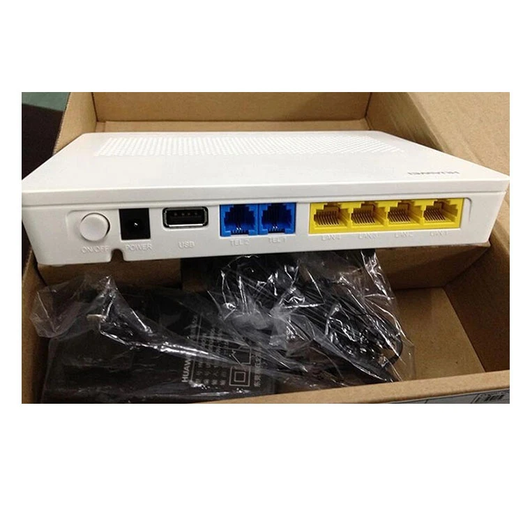 Jinglai Network ONU XPON 2.4G GIGABIT H1S-3 Used GPON EPON 2 Antennas 1GE+3FE+1TEL+WIFI US/EU Plug Fiber Optic Router-boxintelecom