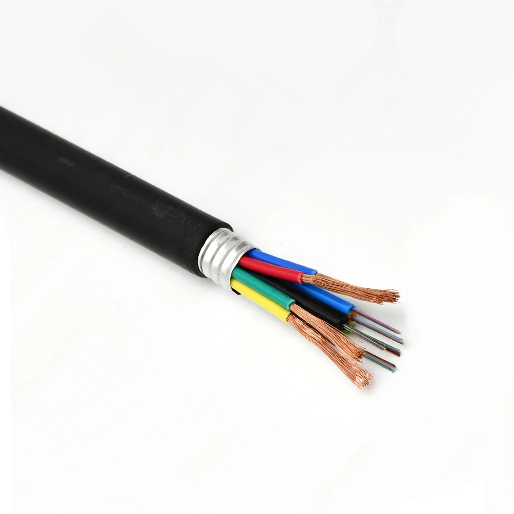 GDTS GDTA Outdoor Duct Aerial Hybrid Optical Cable 6 12 24 48 96 144 288 Cores-boxintelecom