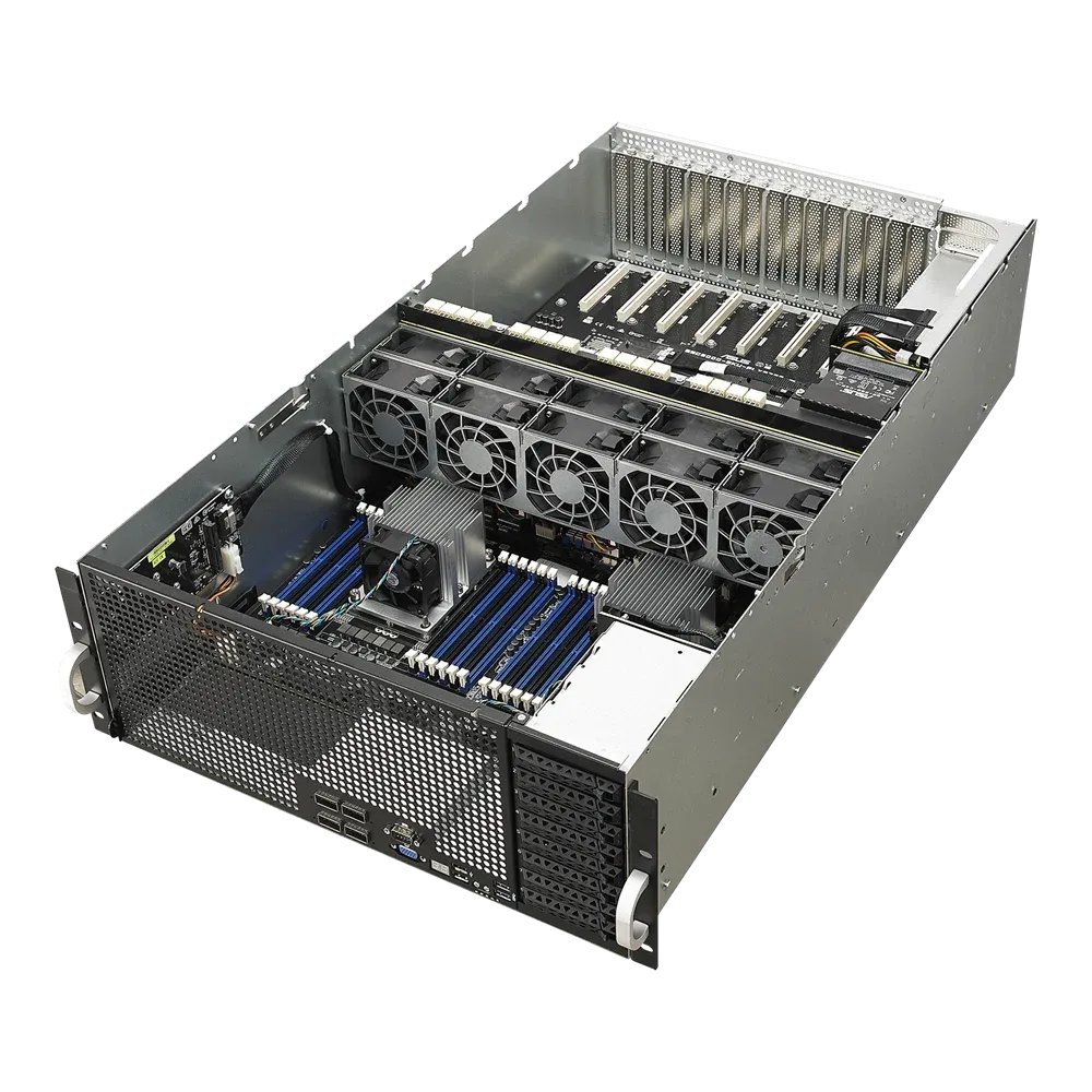 High Performance Well-known Brands ASUS ESC8000-G4 for 4U Rack Server Intel Xeon Scalable