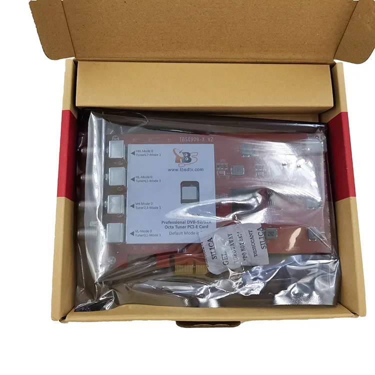 TBS6909-X TBS6909 Demodulation card high-definition digital TV receiver card acquisition n