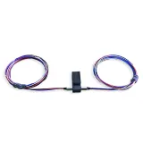 LightBendTM Dual 2x2 Bypass MM  Fiber Optic with Switch