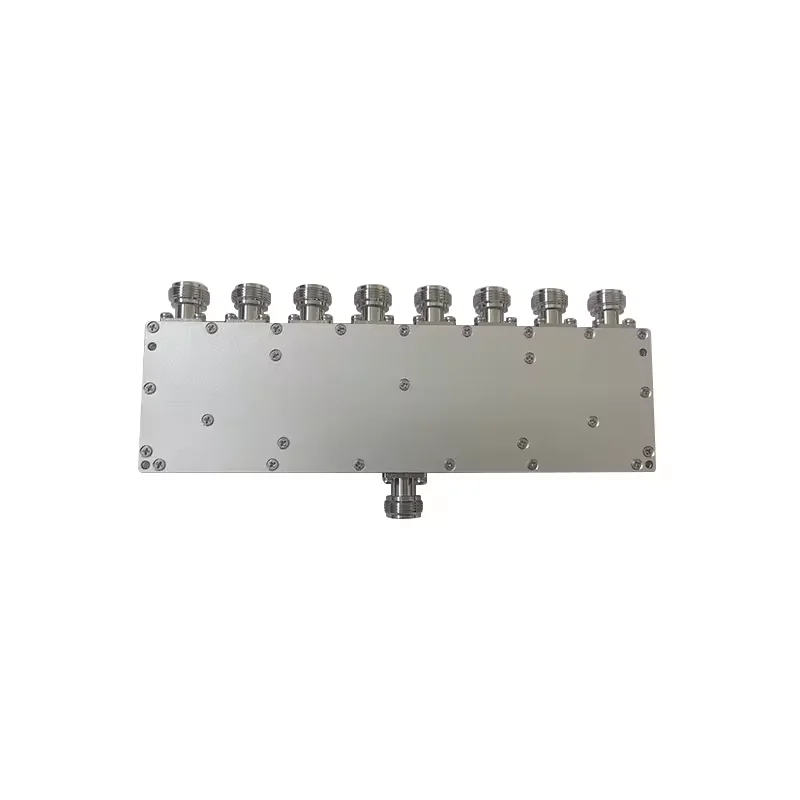 VHF Power Splitter 88-108MHz 8 Way Power Splitter RF Power Divider with N-Female Network