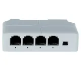 Mini Indoor POE Extender 3 Ports 10/100Mbps 1G Switch Capacity Stackable for CCTV Cameras