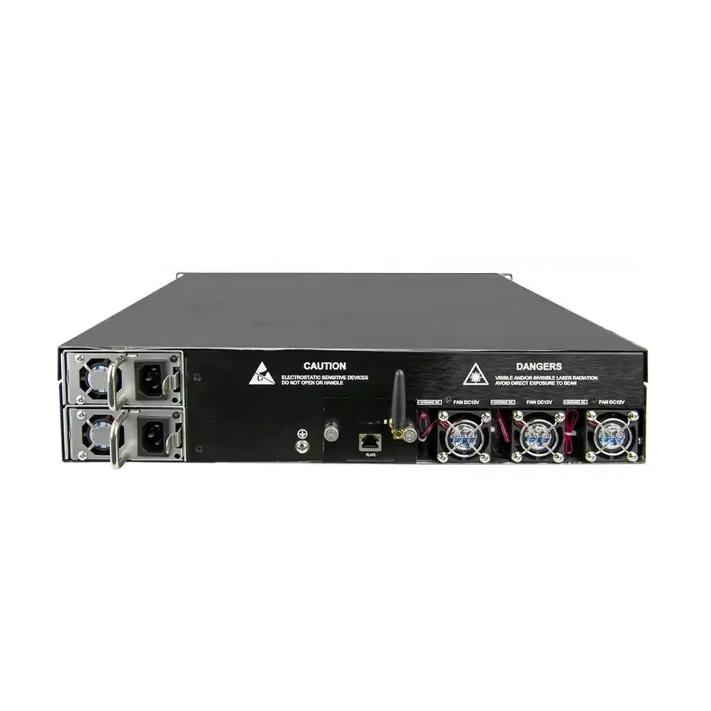 Fiber Optical Amplifier 2U 32 Puertos High Power EDFA 32*16dBm - 32*23dBm 32 Ports 1550nm PON CATV EDFA-boxintelecom