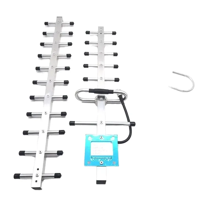Hot Sale Wide Frequency High Gain 618MHz 12DBi UHF VHF Yagi Antenna with N-Female for DAS IBS